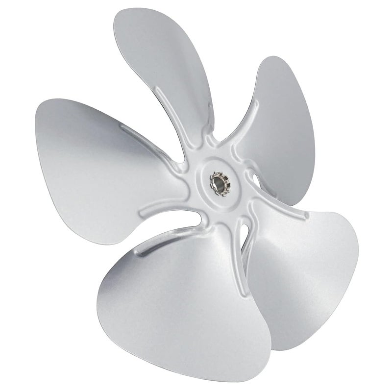 SuperDi 9800528 Replacement Fan Blade Power Vent Motor, 14393 FB99100 Attic Fan Blade Propeller 12" 32 Degree 5 Blade for 1/2" Shaft with Set Screws - Image 4